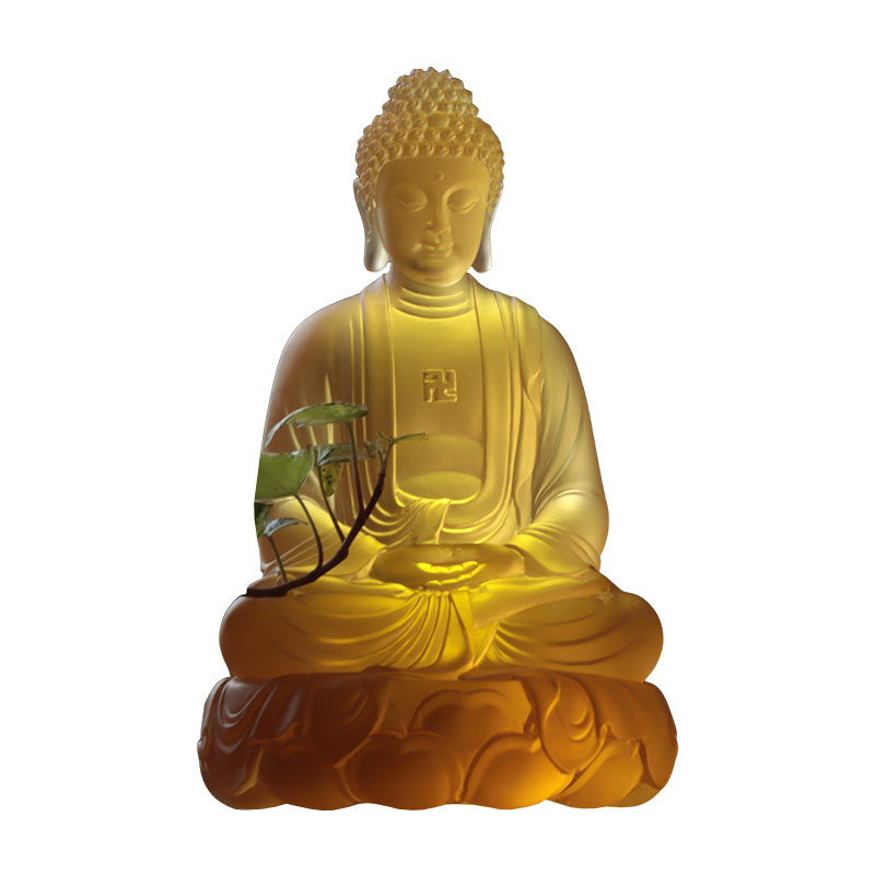 Amitābha Buddha Crystal Statues