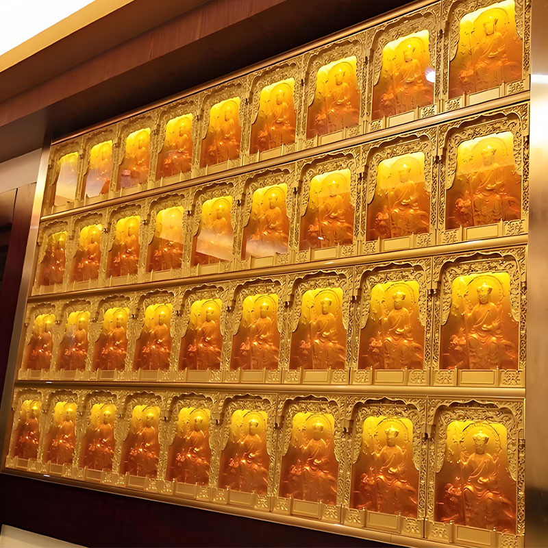 Buddha Alcove Wall Cabinet