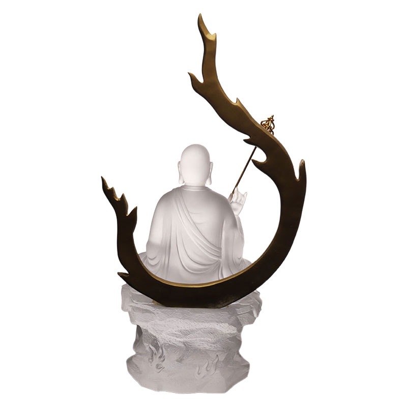 Ksitigarbha Bodhisattva Glass Statue