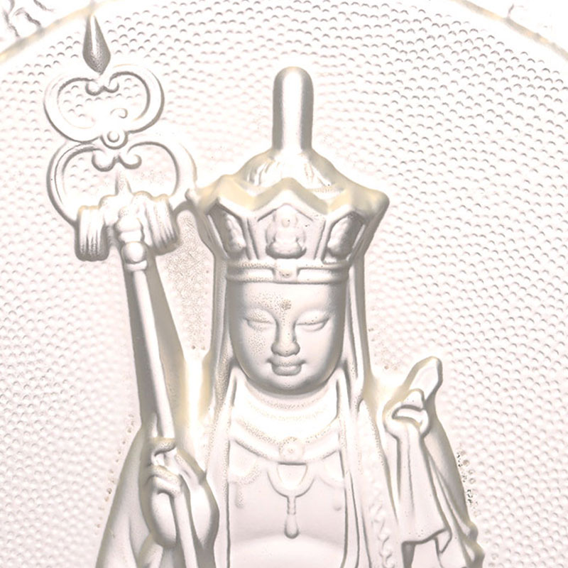 Ksitigarbha Bodhisattva Dekorasyon na Liuli Bricks