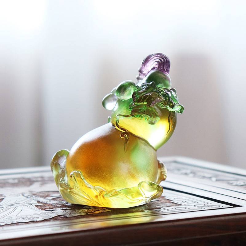 Intimacy Glass Gourd Sculpture Ornaments