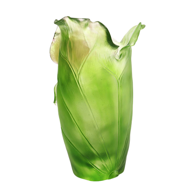 Lotus Series Hallway Dekorasyon na Crystal Glass Vase Set