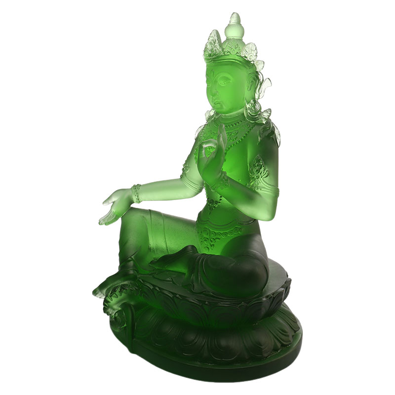 Syamatara, Green Tara Glass Statues