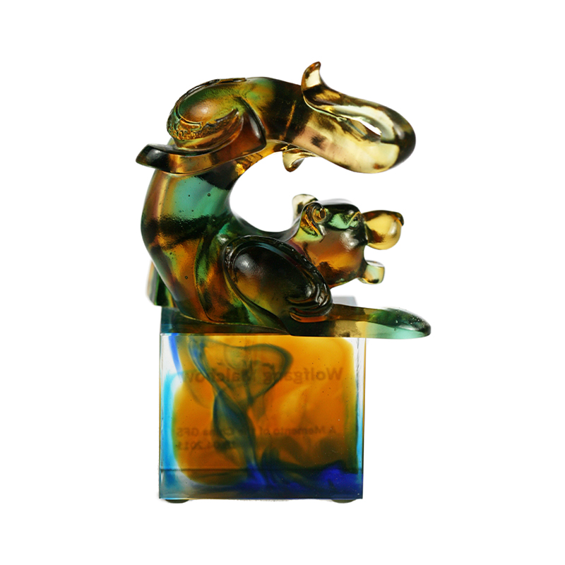 Tigre glass crystal seal