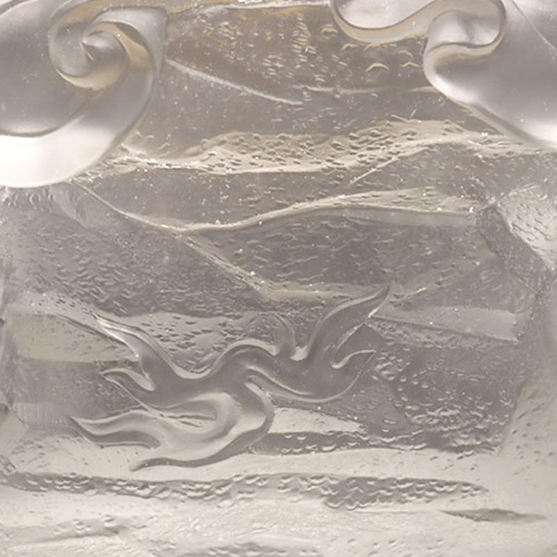 Ksitigarbha Bodhisattva Glass Statue