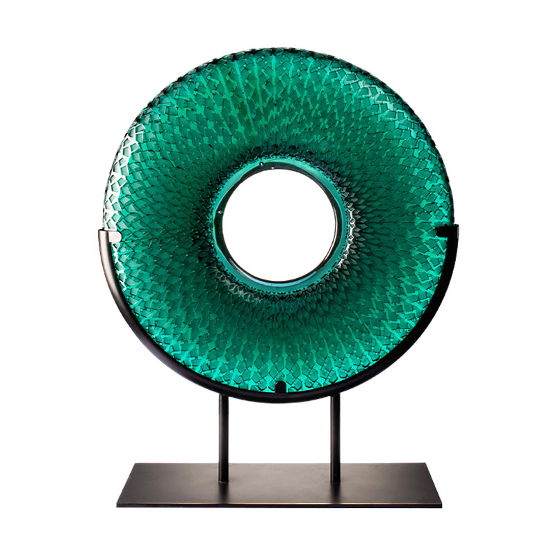 Bamboo-Leaf Circular Discs